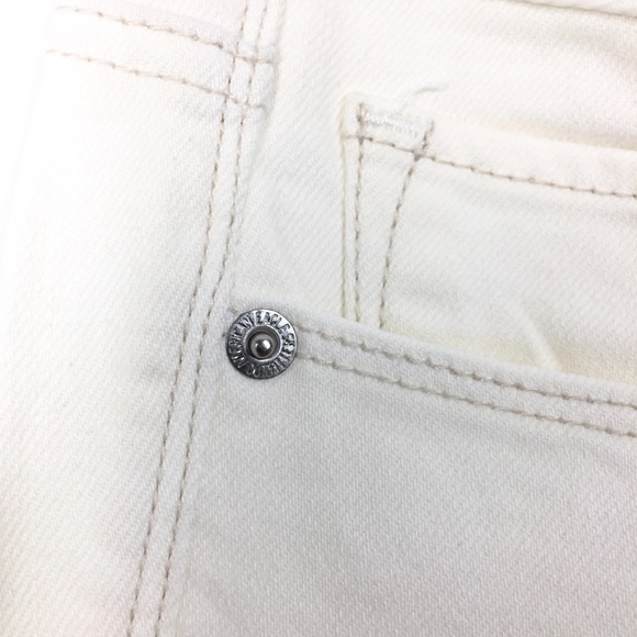 American Eagle White Skinny Kick Jeans 2 Reg, NWOT - Picture 4 of 10